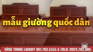 MẪU GIƯỜNG NGỦ QUỐC DÂN ĐẸP NHẤT CHO MỌI NHÀ#đồgỗ#giuong #giuongngudep#noithatphongngu#angiang#tuao