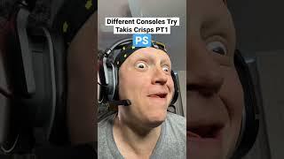 Consoles try takis crisps PT1 #funny #gaming #comedy #relatable #gamer #skit