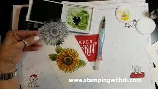 Teach Me Tuesdays with Diana Gibbs - Episode 31 - How to Watercolor Fast Stampin' Up! Demonstrator