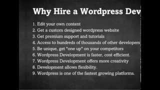 Hire Wordpress Developer - Wordpress Development Services