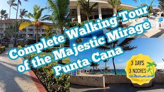 Walking Tour of Majestic Mirage in Punta Cana - Ultra HD4k