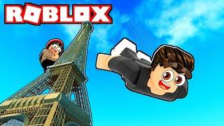 ROBLOX CLIMB AND JUMP TOWER WITH ALEXA!