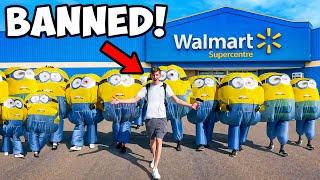 I Invaded Walmart With My Minion Army (Here's What Happened!!)