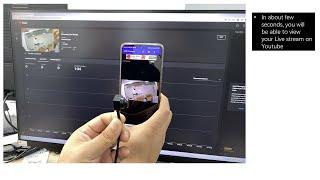 How to Live Stream with Button Spy Camera? (USB camera APP)