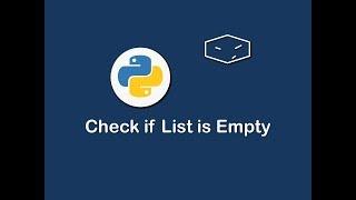 check if list is empty in python 