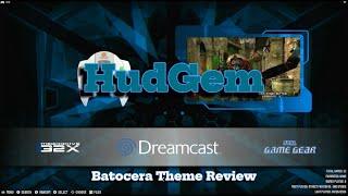 "HudGem"  Futuristic Batocera Theme!