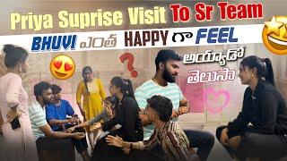 Priya Suprise Visit To Sr Team || Bhuvi ఎంత Happy గా Feel అయ్యాడో తెలుసా|| Bhuvaneswar Machaa