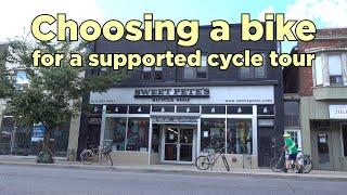 Choosing a bike for a supported cycle tour