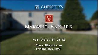 Luxury property for sale near Royan, France.  Maxwell-Baynes Real Estate 4234771