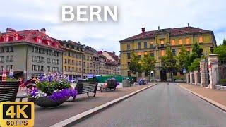 Driving in Bern Switzerland 2024  | City Tour 4K