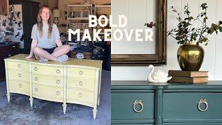 Vintage Furniture Makeover with Melange Paints