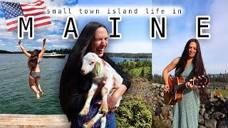 I DID NOT EXPECT THIS...  north haven island maine travel vlog