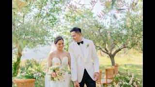 S & A's Destination Wedding in Tuscany | Villa Montanare, Italy