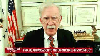 Fmr. Trump Nat Sec Adviser Bolton: Israel Can Neutralize Iran's Nuclear Program