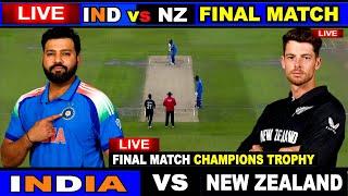 Live: IND vs NZ, Final Match | Live Scores & Commentary | India vs New Zealand | Last 28 Overs