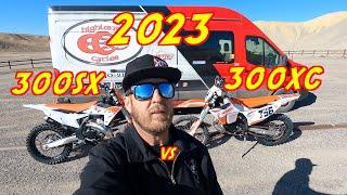 300sx vs 300xc | 2023 KTM 300SX First Ride | Game Changer | Slavens | Highland Cycles