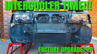 BMW E46 INTERCOOLER INSTALL!!!