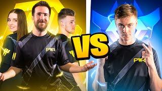 1 Rocket League PRO VS 3 Content Creators!