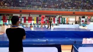 Final Wushu Sanda 65 Kg 1 Round Jogos Mundiais Cali 2013