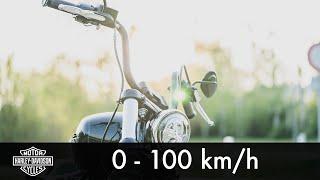 0-100 km/h (0-60 mph) Speed Test Harley Davidson Softail Street Bob 2020