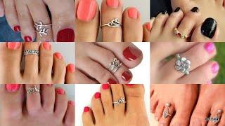 Toe Rings - Trendy Silver Toe Rings Designs | Latest Silver Toe Ring Designs#stylish #toerings