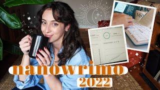 NaNoWriMo Vlog 2022 | zero drafting a new story!