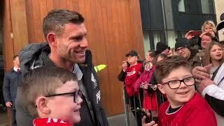 LFC players at the Hope Street Hotel