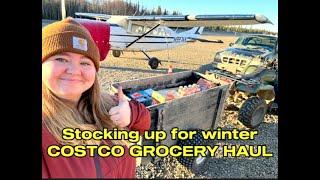 Getting Ready for Winter in Remote Alaska! COSTCO HAUL