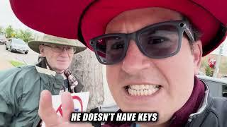 "You're PAID To Be Here??" Alex Stein CRASHES Tesla Protest!