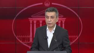Прес-конференција на првиот заменик претседател на Владата и МЖСПП, Изет Меџити