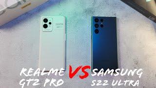 Realme GT 2 PRO vs Samsung S22 ULTRA Speed, RAM, Temperature, Geekbench, 3DMark Test! SD 8 Gen 1!