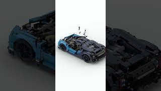 Lego Technic - Bugatti Chiron 42083 Build Animation