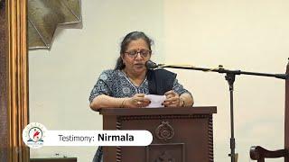 Testimony  Nirmala | 'I was healed from all my aches' | Tamil | DRCColombo