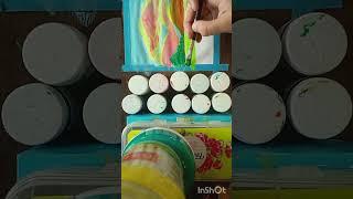 easy beautiful scenery using watercolor #viral short #YouTube short #watercolor painting#easydrawing