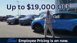 Lacombe Ford Employee Pricing - 2023 Mach-E on sale!