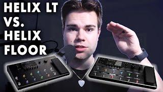 The Line 6 Helix Floor vs. Helix LT (Similarities and Differences)