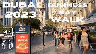 Business Bay Dubai  UAE [ 4K ] Walking Tour