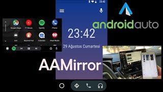 Android Auto -Android Auto Mirror ( AAmirror ) installation on android phones