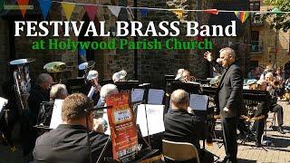 FESTIVAL BRASS Band,  2023 Performance,  Holywood Parish Church (N Irish Traditional Music Scene)