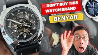 Why You Should NEVER Buy a Benyar Watch - Must Watch!