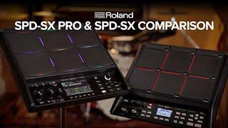 Roland SPD-SX & SPD-SX PRO Sampling Pad Comparison