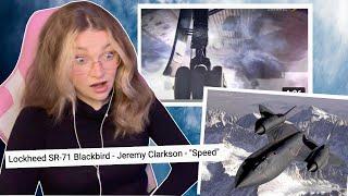 New Zealand Girl Reacts to Lockheed SR- 71 Blackbird - Jeremy Clarkson - "Speed"