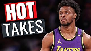 "Bronny Will Be The BEST Player In His Draft Class!" - Reacting To Hot Takes