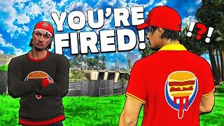 FAST FOOD WORKERS in GTA RP Are EASY to Gaslight… (FIRED!)