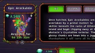 How To Breed EPIC Arackulele On Ethereal Island? Confirmed Working!