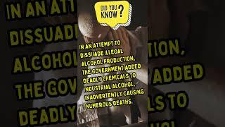 Unearthed Chronicles | Did You Know? - Prohibition era...    #didyouknow  #discoverhistory  #shorts