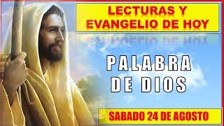 PALABRA DE DIOS Para hoy / LECTURAS Y EVANGELIO DE HOY SABADO 24 de AGOSTO 2024 | Buen Pastor Radio