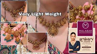 Malabar Light Weight Heavy Look Necklace Starting @20gram/Light weight Necklace /Bangalore/Deeya