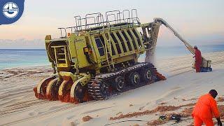 World's Most Powerful BEACH Cleaning Machines – Oddly Satisfying Video