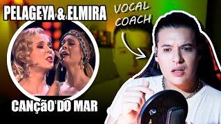 PELAGEYA & ELMIRA KALIMULLINA "Song of the Sea" | Vocal Coach ARGENTINE | reaction | Emma Arias